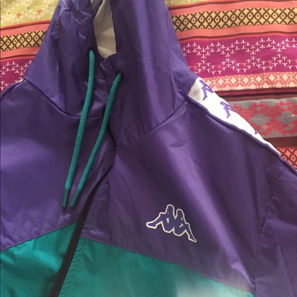kappa purple track jacket